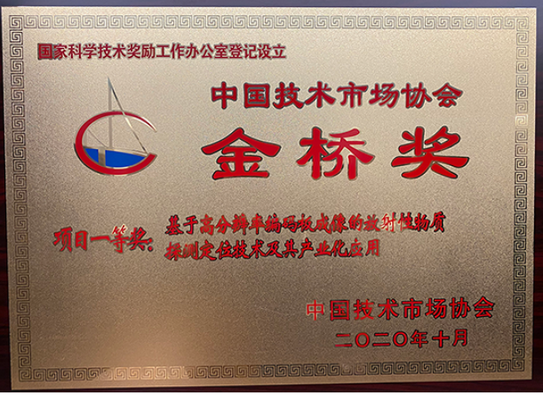 项目一等奖！| 永新医疗喜获“第十届中国技术市场协会金桥奖”殊荣